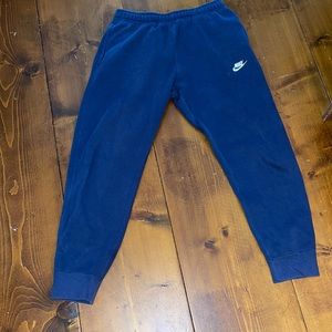 Nike blue joggers